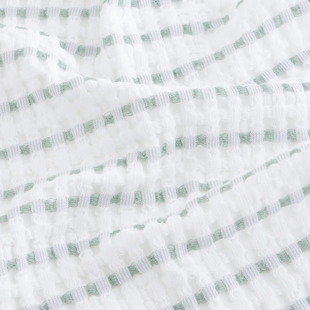 Katoenen honingraat handdoek, TIFLI RAYÉ
