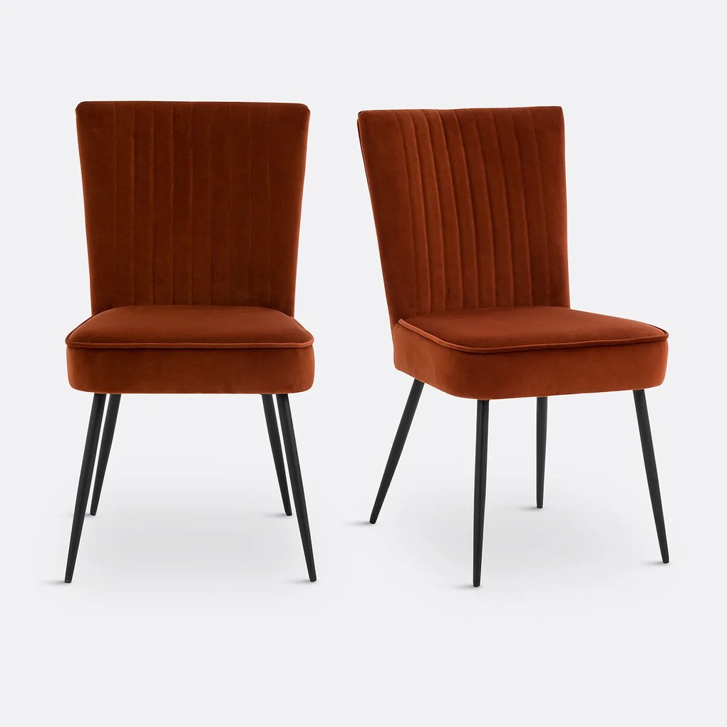 Set van 2 vintage stoelen in jaren 60 stijl, Ronara