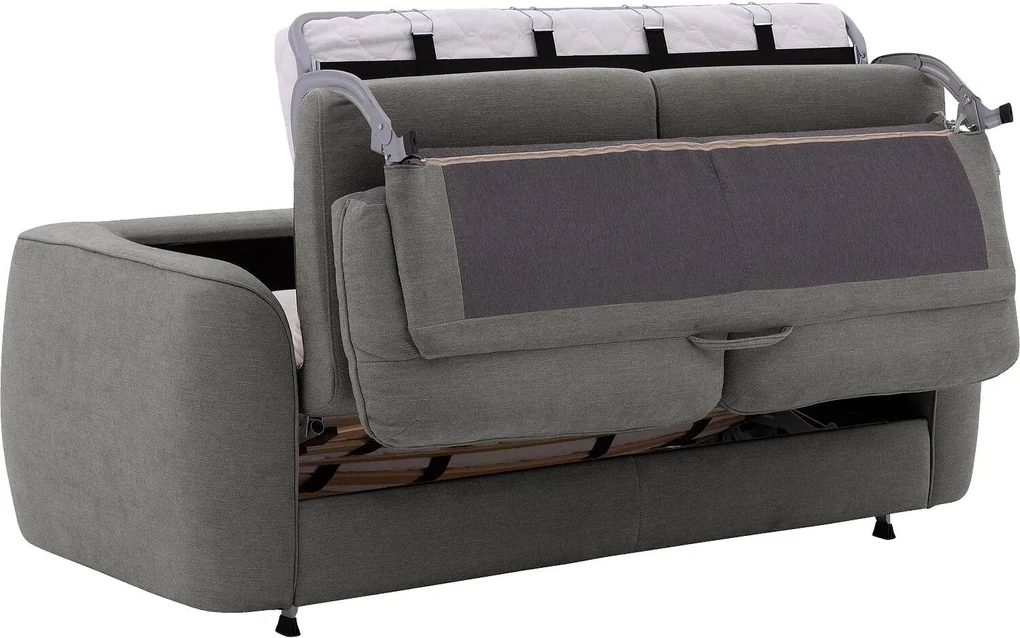 Goossens Slaapbank Dalvik, 2,5 zits inclusief matras 140 cm