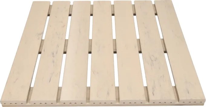 Terrastegel composiet 50 x 50 cm steengrijs gevlamd FSC (24 mm) massief