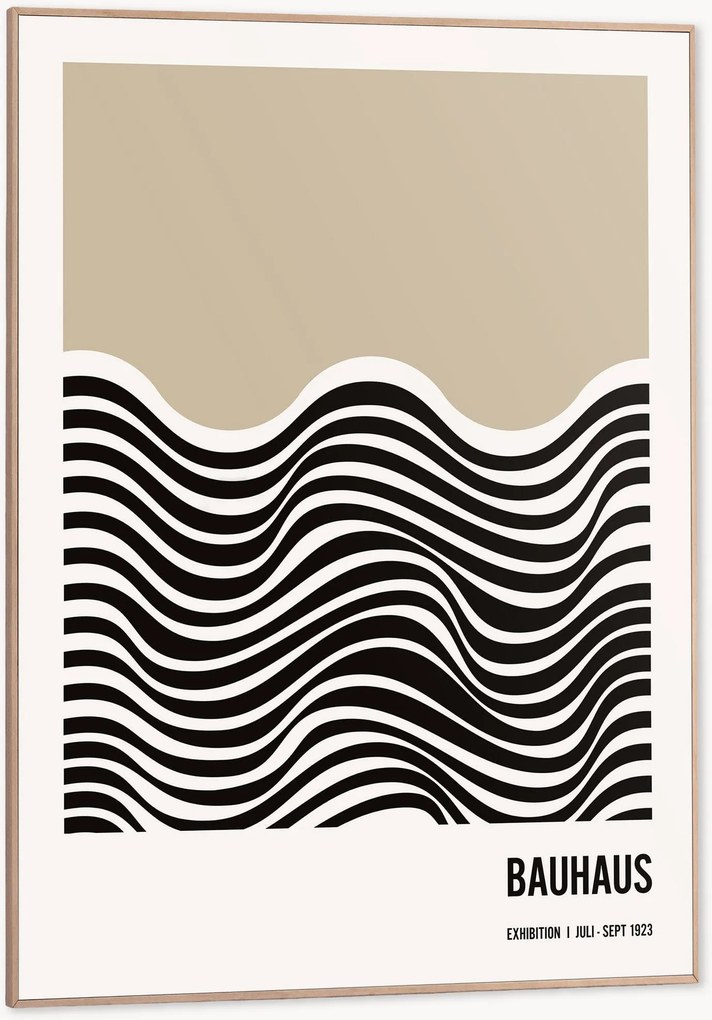 Ingelijste digitale print Bauhaus
