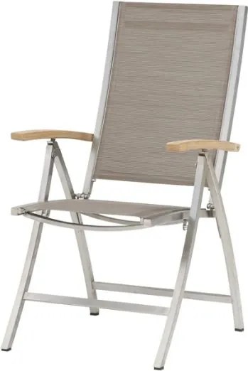 4 Seasons Outdoor | Nexxt sunbed, mocca  Ligbed    beige weerbestendig