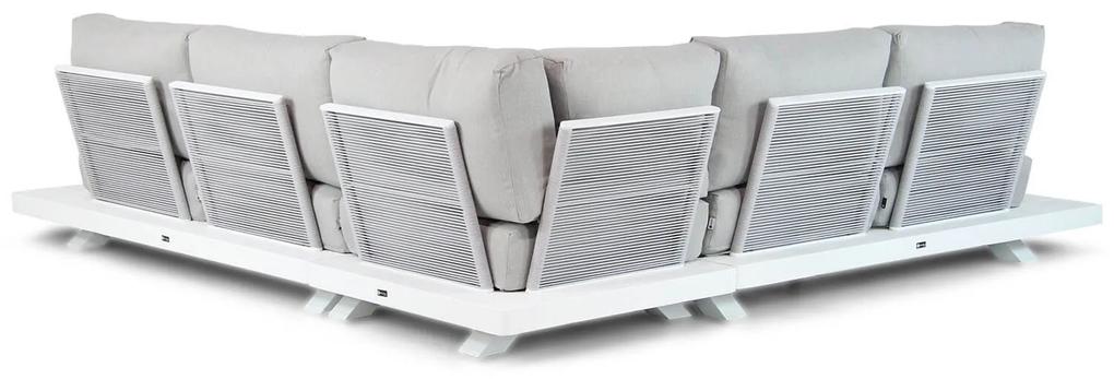 Platform Loungeset Aluminium Wit 5 personen Santika Furniture Santika Attico