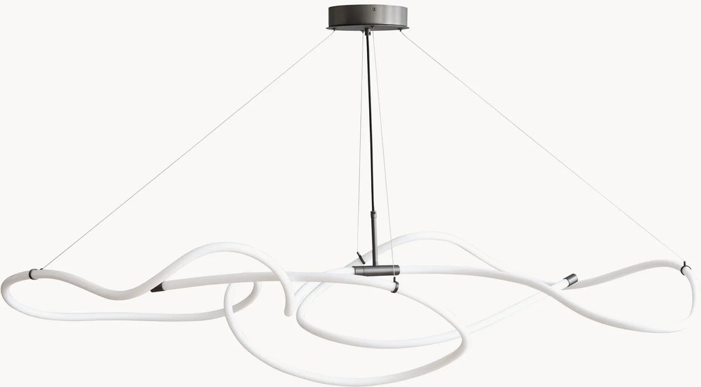 Grote LED-kroonluchter Ghost