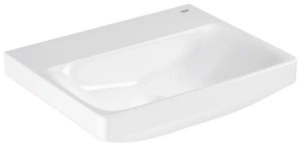 Grohe Euro Ceramic Wastafel - 55x44cm - zonder kraangat - zonder overloop - alpine wit 102431sh00