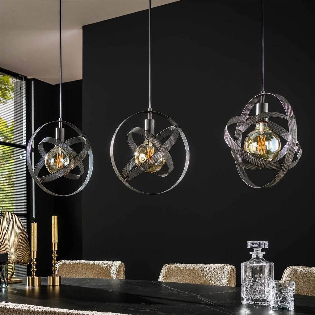 Hanglamp Metaal Gaas