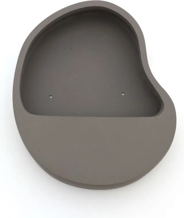 + 10% kassakorting | Muur bloempot Luca Lifestyle Wallhanger | Taupe Kunststof  | ø40x35cm | Geschikt voor buiten en binnen | Kees Smit Tuinmeubelen