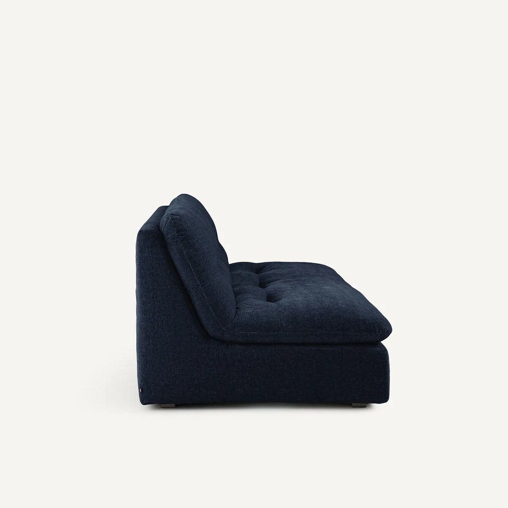 Modulaire 3-zits bank in chenille fluweel, Giuliano