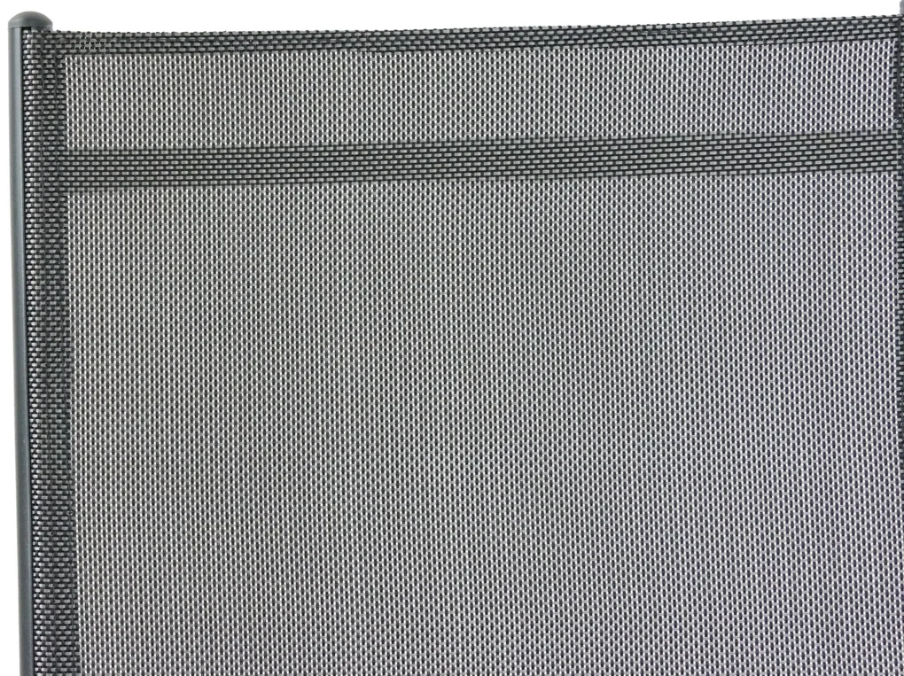 Tuinset 6 personen 210 cm Aluminium/textileen Grijs Domani Furniture Manu/Venustas