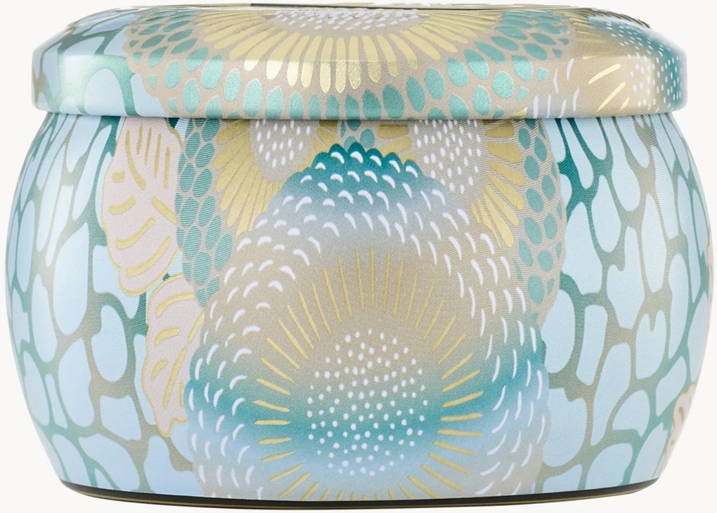 Handgemaakte geurka Kaars California Summers (zeezout, warme vanille, teakhout)