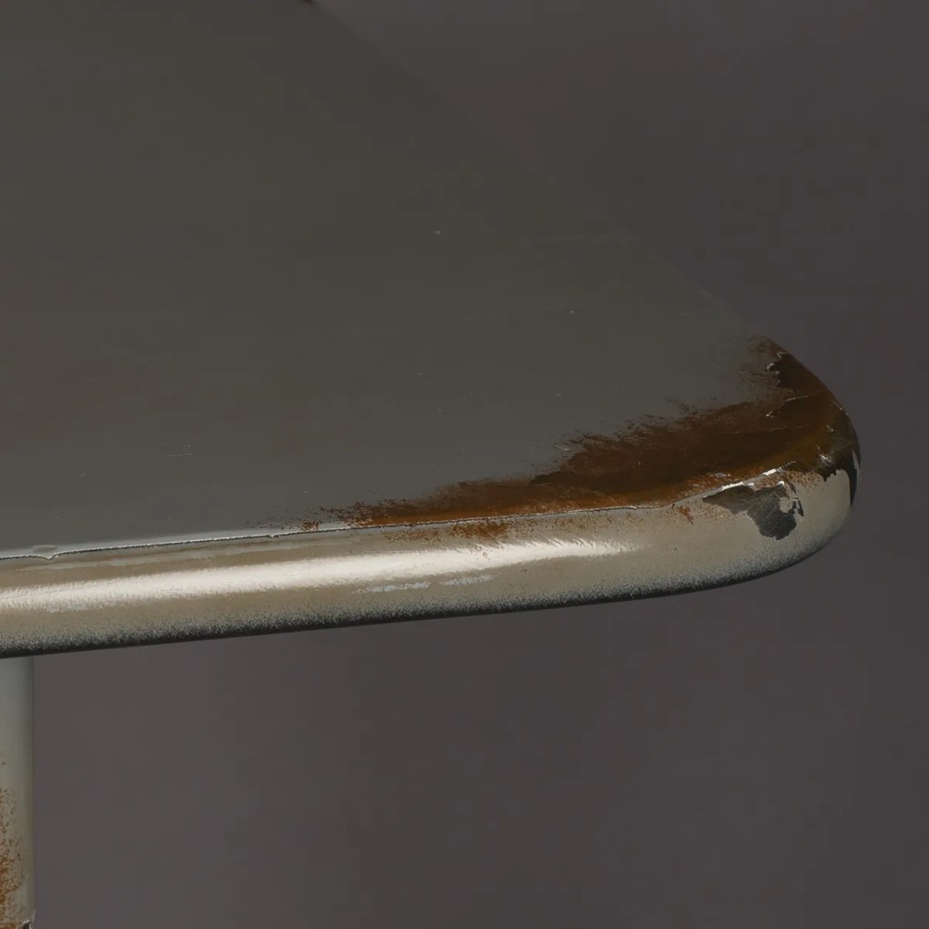 Dutchbone Declan Grijze Ijzeren Bartafel - 140 X 50cm.