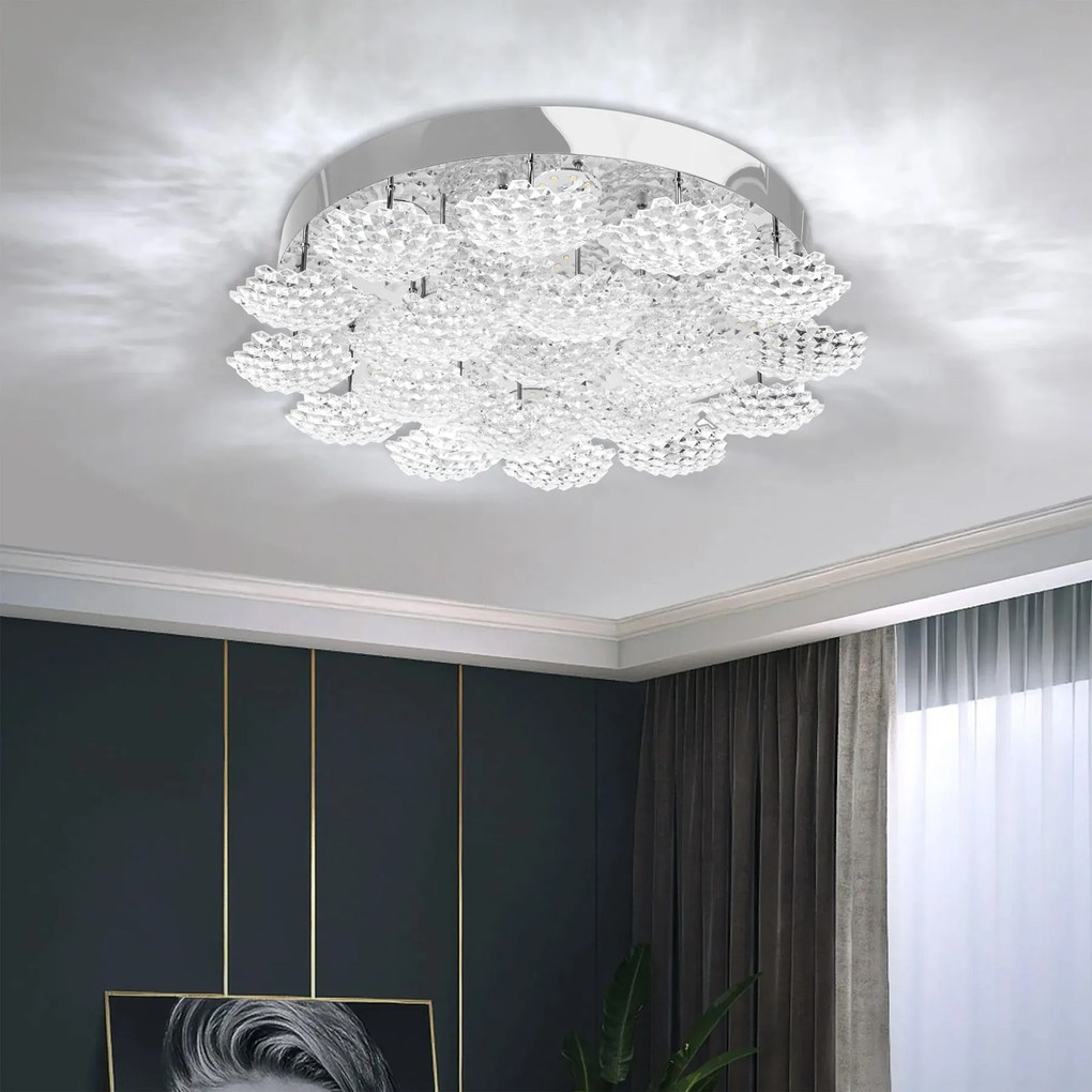 Plafondlamp LED MS014-C Chrome