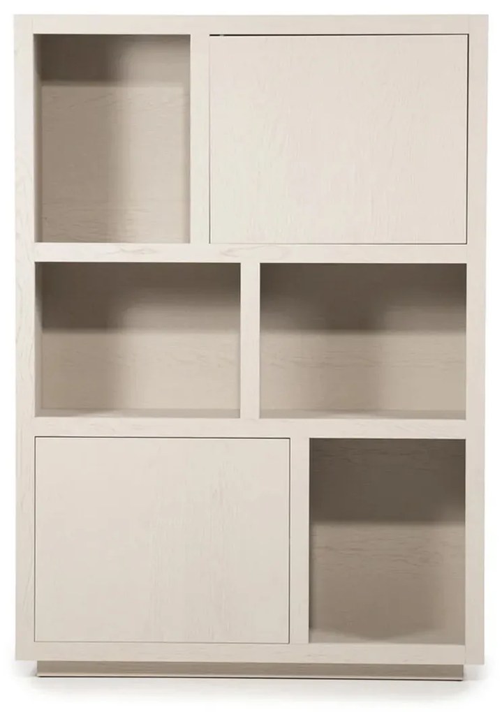 Eleonora Helsinki Moderne Kast Van Taupe Eiken - 120x42x170cm.