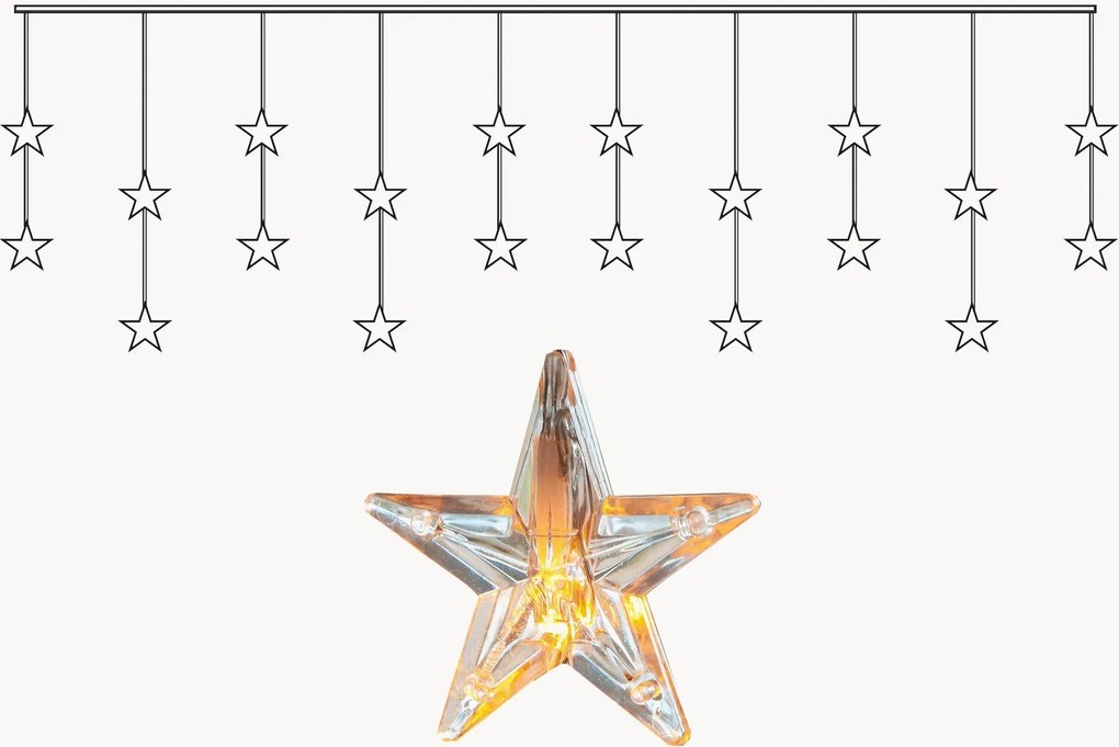 Kerst LED lichtslinger Star