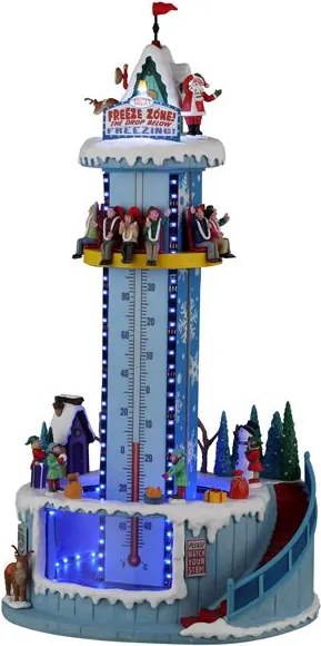 Lemax - 'Santa's Freeze Zone' - Verlichte Attractie met animatie, muziek - Inclusief adapter