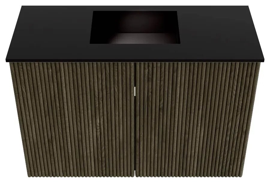 Mondiaz Joya 60cm toiletmeubel shadow met wastafel faye midden 1 kraangat urban