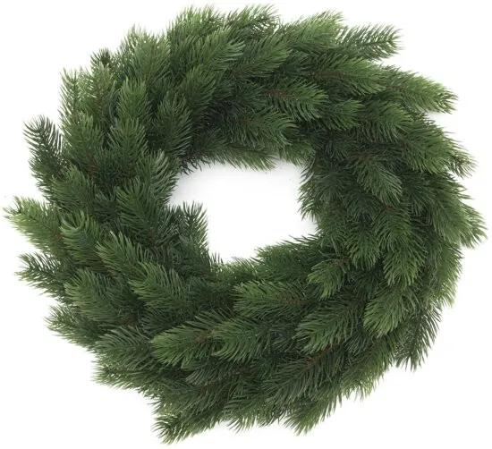 KerstKrans - kunstplant - 45cm - Groen - Kerstdecoratie