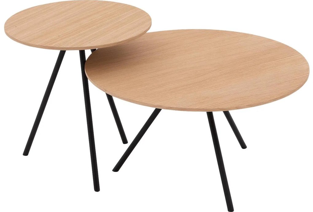 Goossens Salontafel Bo, Rond 60 x 60 cm