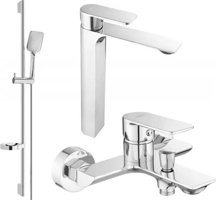 Mexen Alexa DQ62 badset, chroom - 71213DS62-00