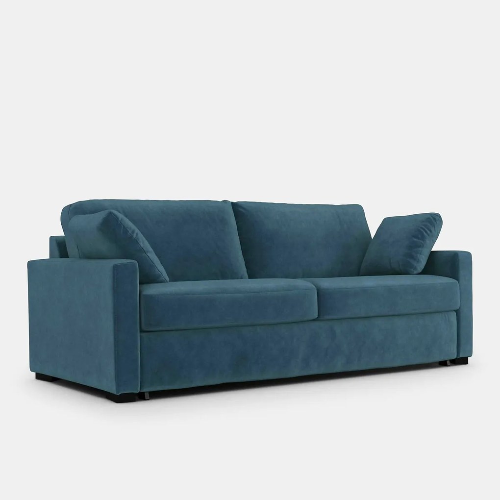 2, 3 of 4 zits slaapbank, Comfort Bultex®, fluweel, TIMOR