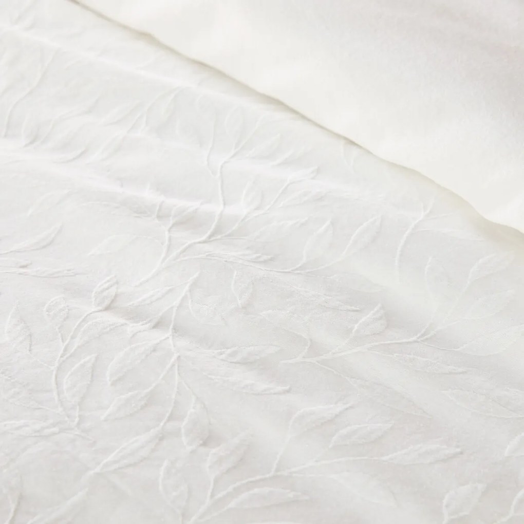 Dekbedovertrek vegetal jacquard katoen, Miren