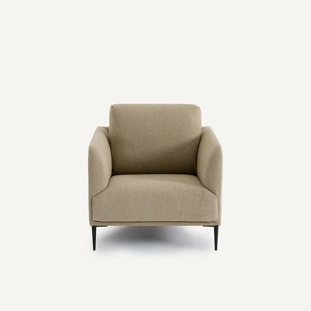 Fauteuil, van gerecycled chenille, OSCAR, ontwerp door Emmanuel Gallina