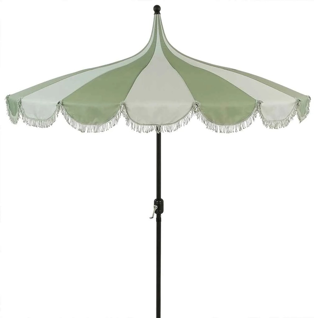 Edelman Rissy parasol licht groen - Ø220 x 238 cm