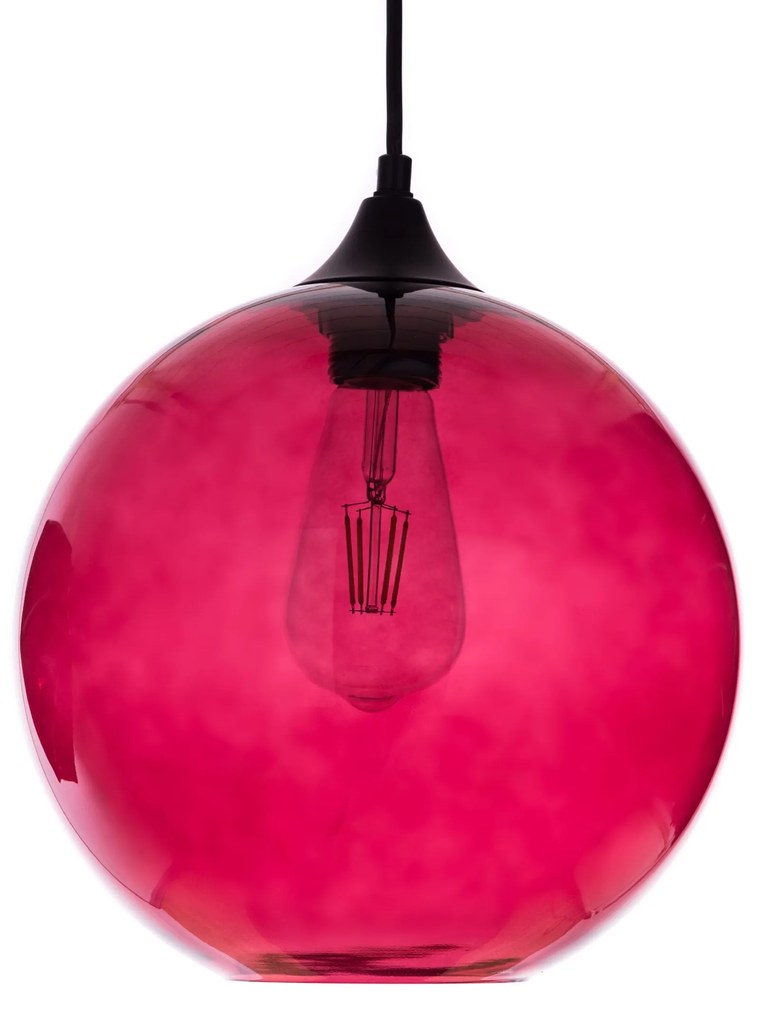 Hanglamp Kolkata Rose RED