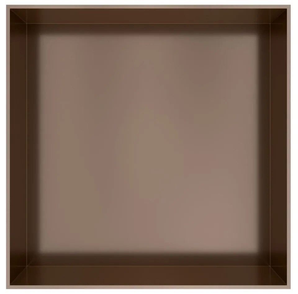 Hotbath &More frameless inbouwnis 30x30x10cm tuscan bronze