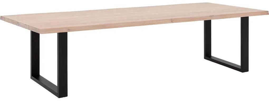 Goossens Eettafel Blade, Boomstamblad 300 x 100 cm 5 cm dik
