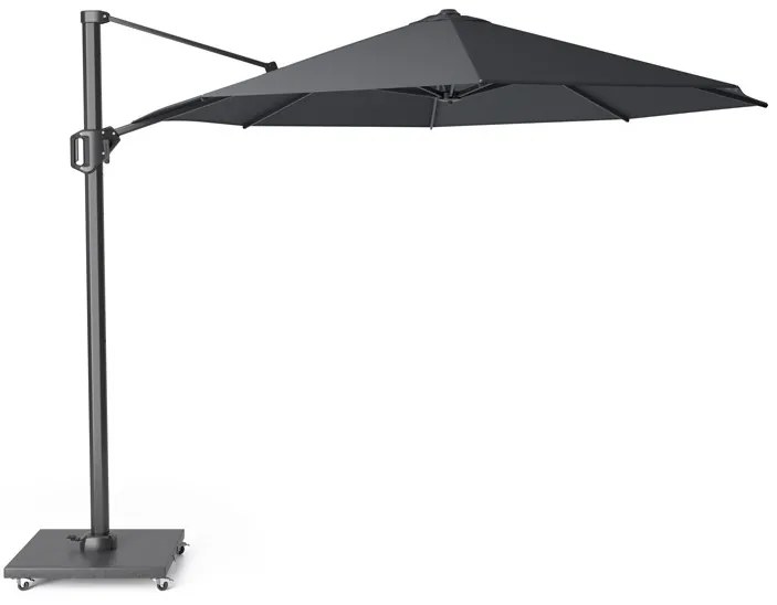 Challenger t1 parasol 350cm rond antraciet