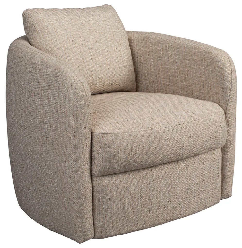 Dutchbone Soho Sand Retro Fauteuil Zandkleur