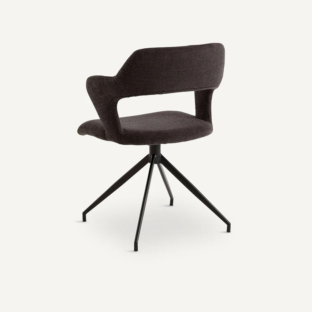 Draaiende tafelfauteuil Asyar