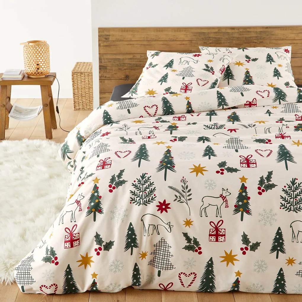 Bedset in katoen met rechthoekige kussensloop, Finland