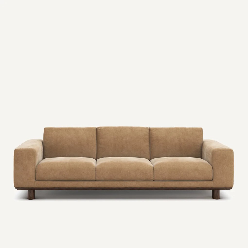 Bank van stonewashed fluweel, CEREA