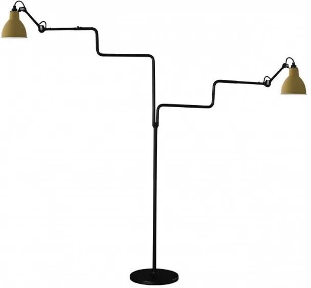 DCW éditions Lampe Gras N411 Double vloerlamp geel
