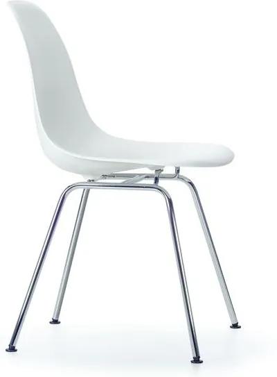 Vitra Eames DSX stoel met verchroomd onderstel