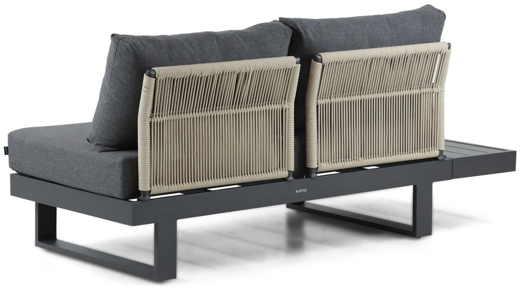 Hoek loungeset 5 personen Aluminium Grijs Lifestyle Garden Furniture Lorenzo