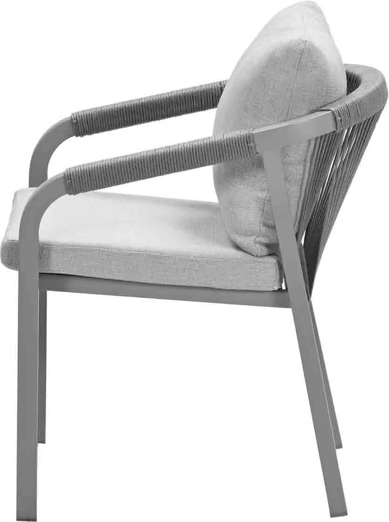 Garden Impressions Tarera lounge dining stoel - taupe