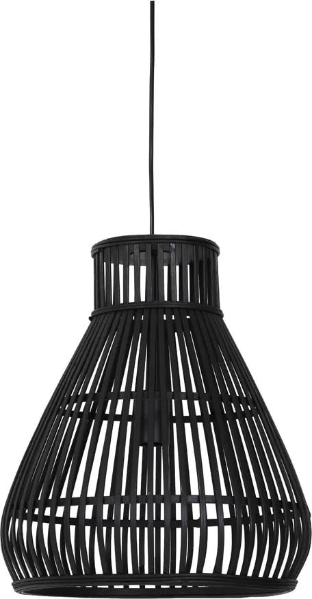 Light & Living Hanglamp 'Timaka' 37cm, rotan zwart
