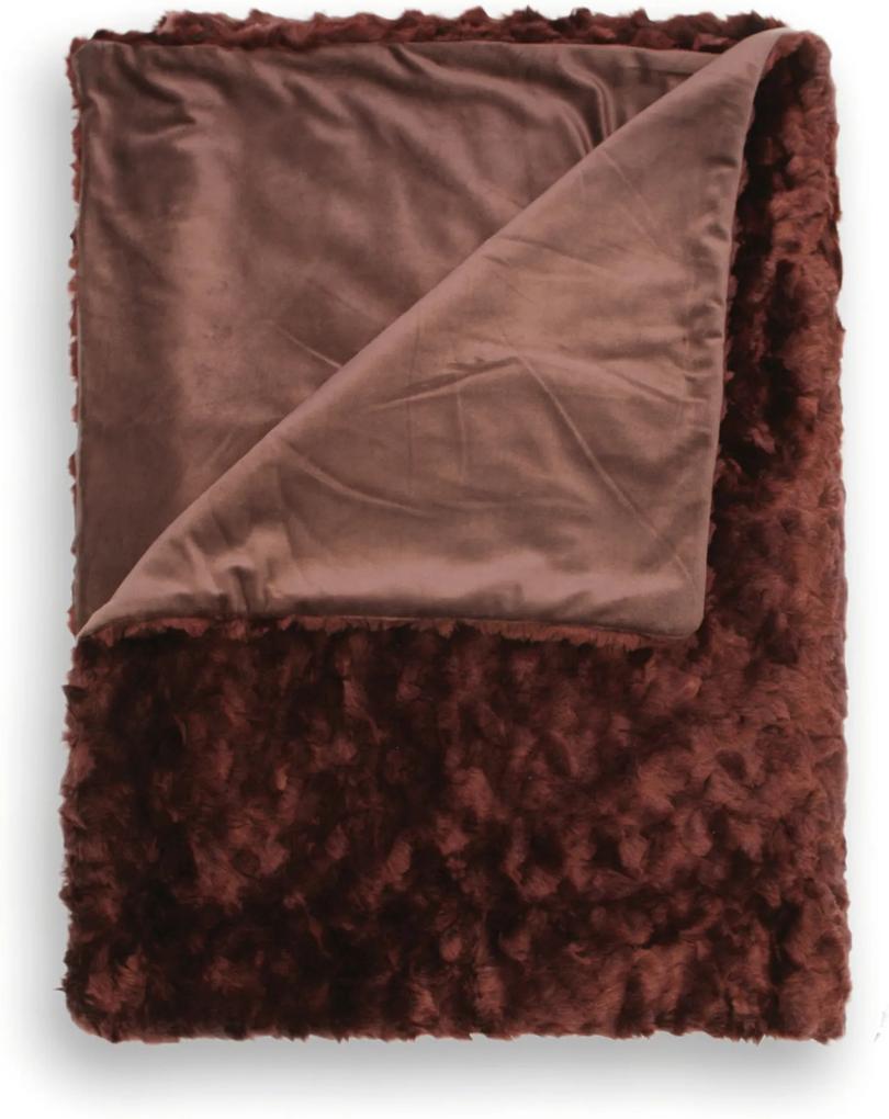 Heckett Lane | Sheba Plaids 150x220 150x220 bruin plaids voorkant acryl, achterkant polyester vloerkleden & woontextiel plaids
