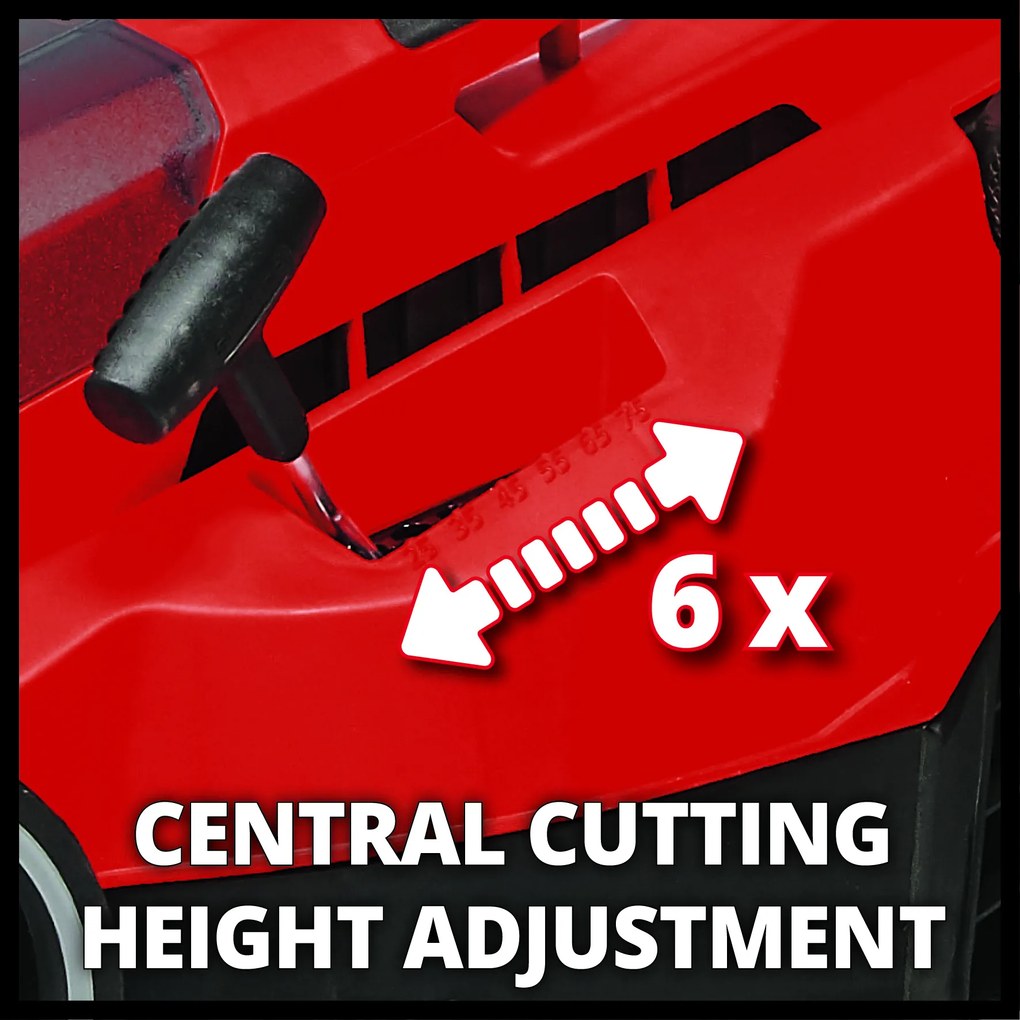 Einhell GE-CM 36/37 Li Solo - Accu Grasmaaier - Ø37 cm - Power X-Change
