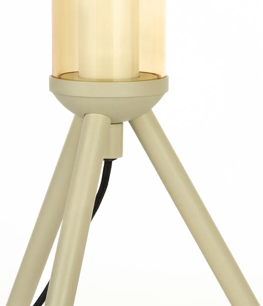 Zuiver Scotty Design Vloerlamp Buis Beige