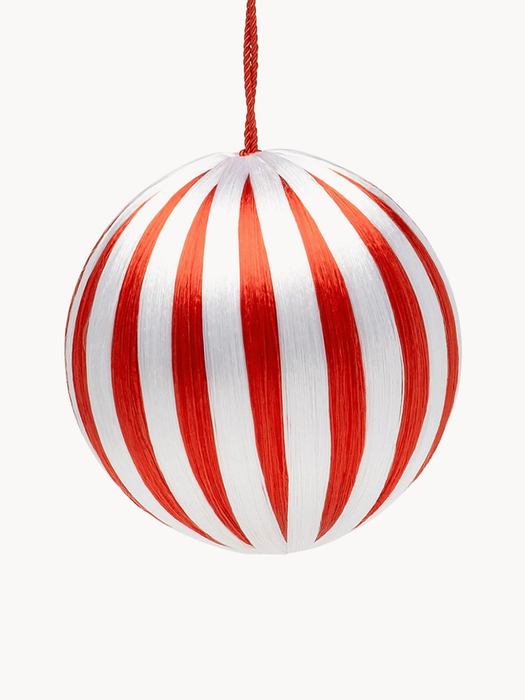 Kerstballen Corded, 2 stuks, in verschillende formaten