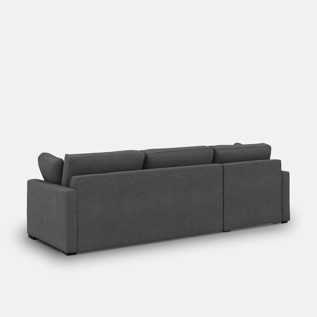 Hoekbank, omvormbaar, 4-zit, polyester, Comfort Bultex®, TIMOR
