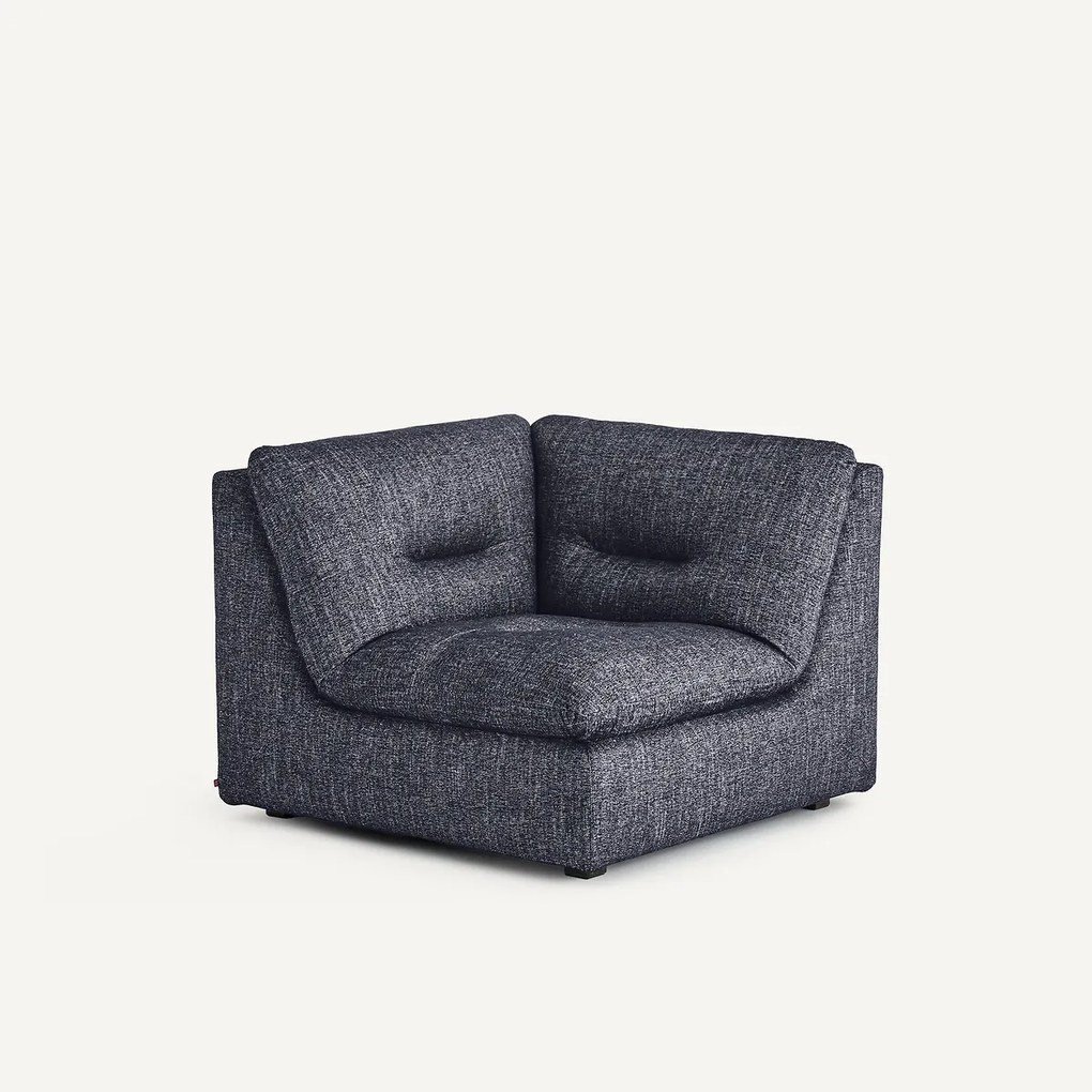 Modulaire 90° hoek in gemêleerde stof, GIULIANO