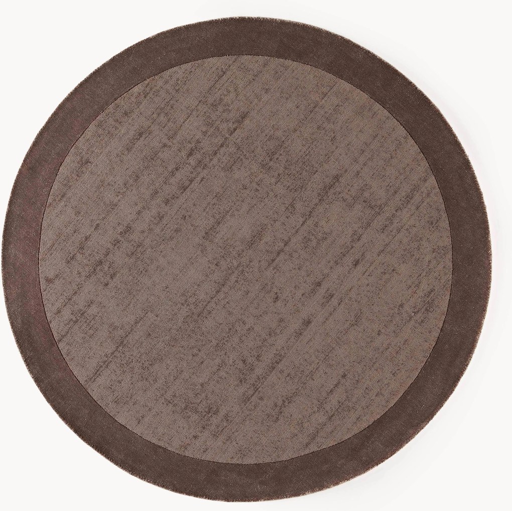 Rond laagpolig vloerkleed Kari