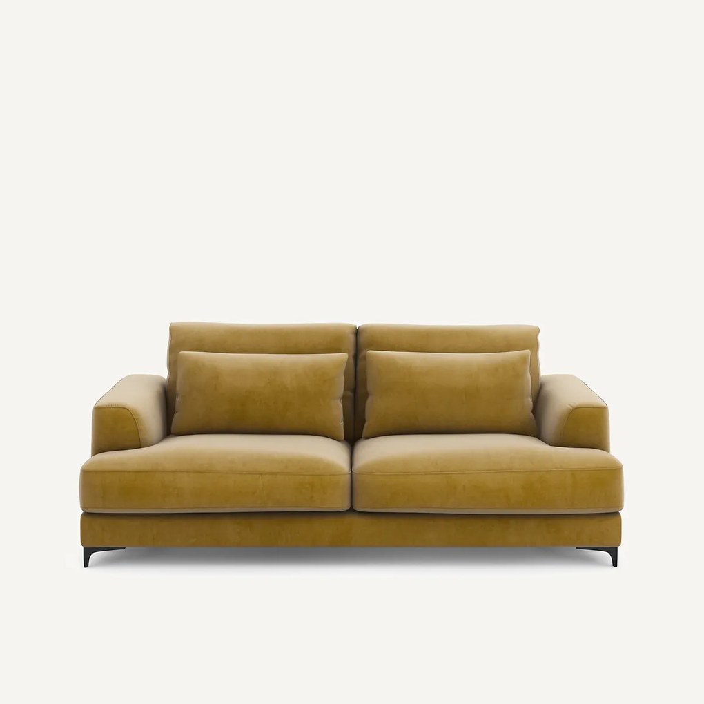 3-zits slaapbank in fluweel, Marsile