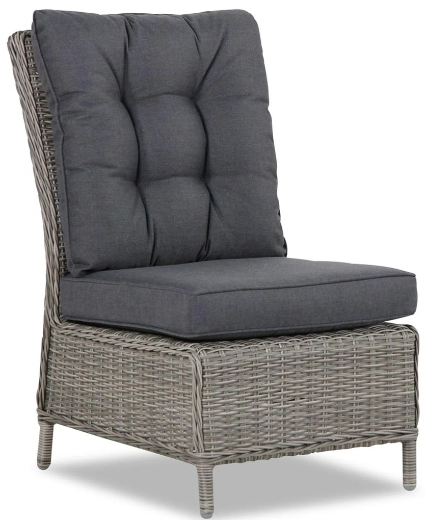 Dining Loungeset 6 personen Wicker Grijs Garden Collections New Castle