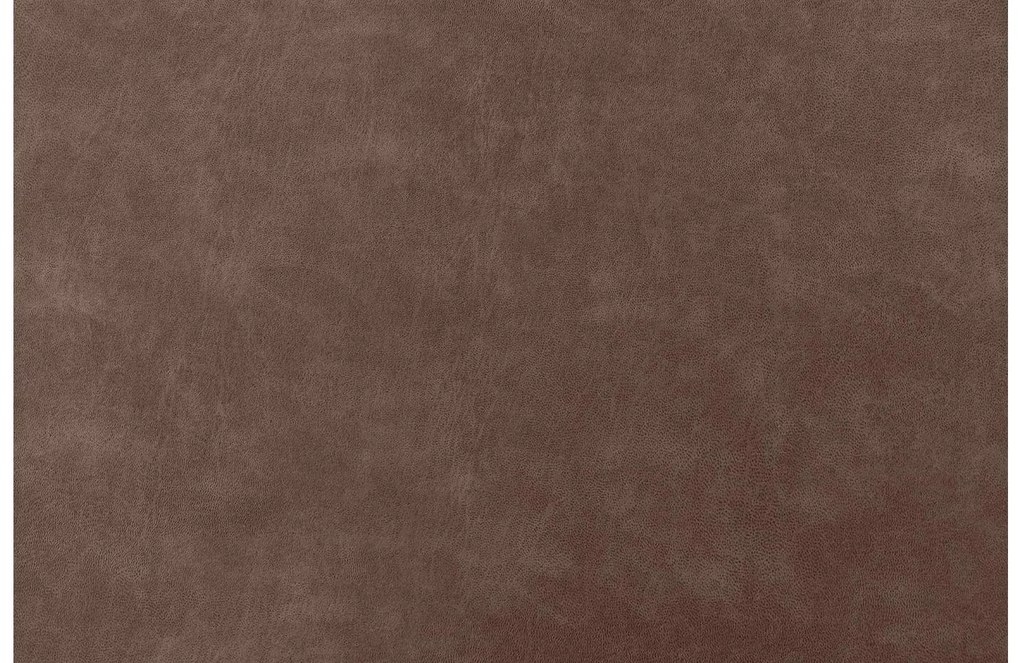 Goossens Key West bruin, micro leer, 2,5-zits, modern design